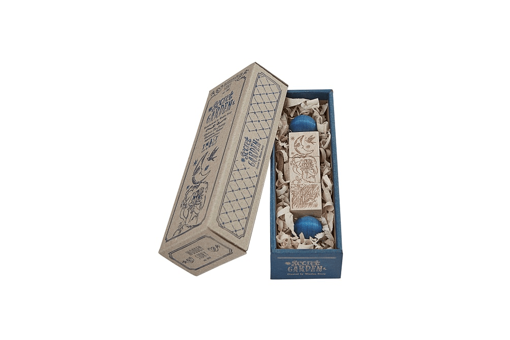 Holz Drehpuzzle "Secret Garden"