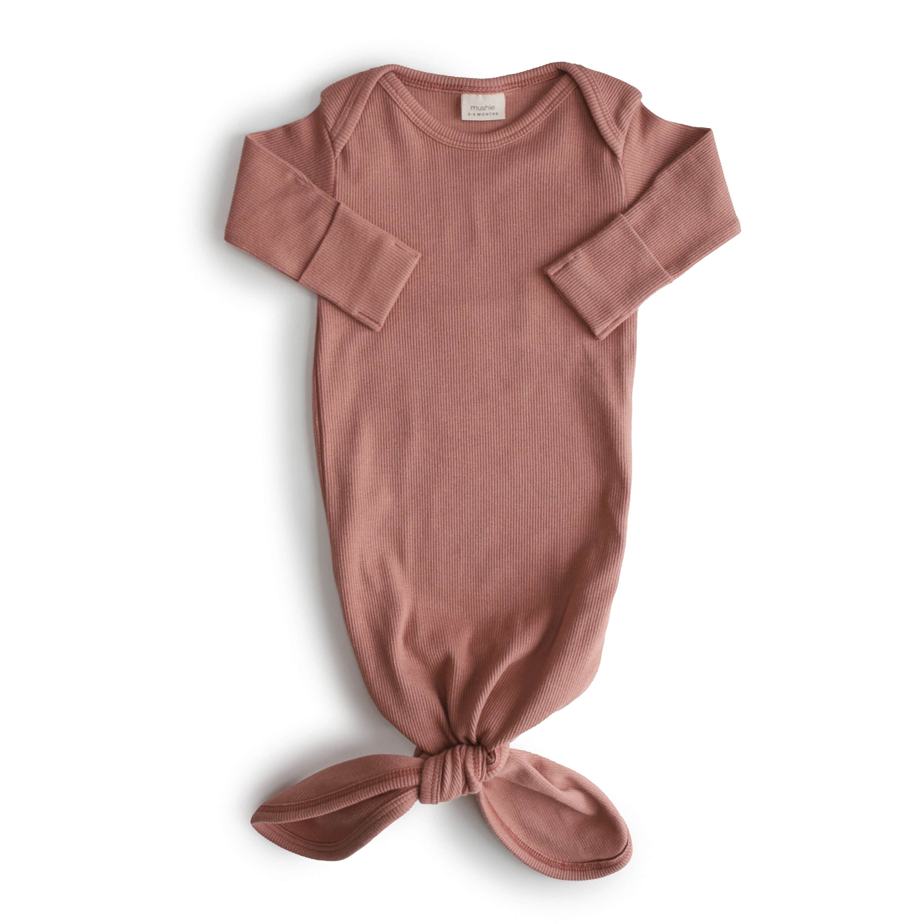 Ribbed baby dress "Cedar