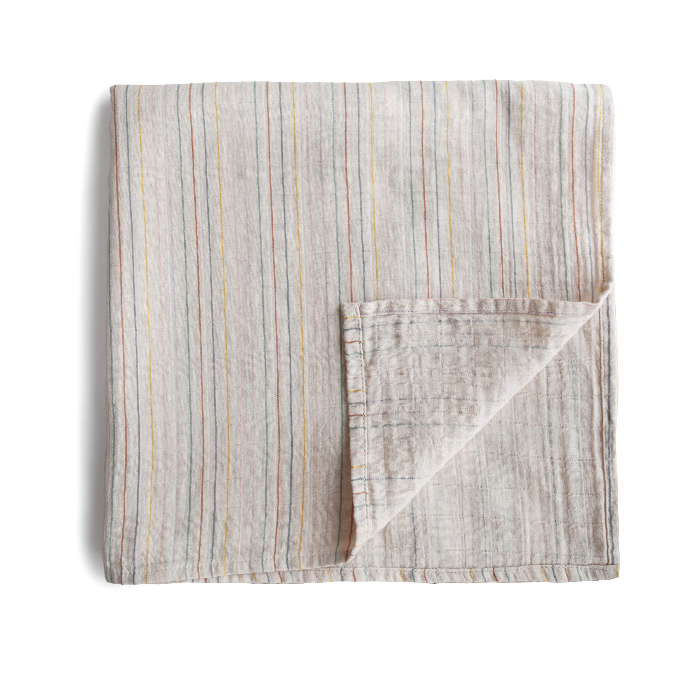 Muslin Puck Cloth "Retro Stripes
