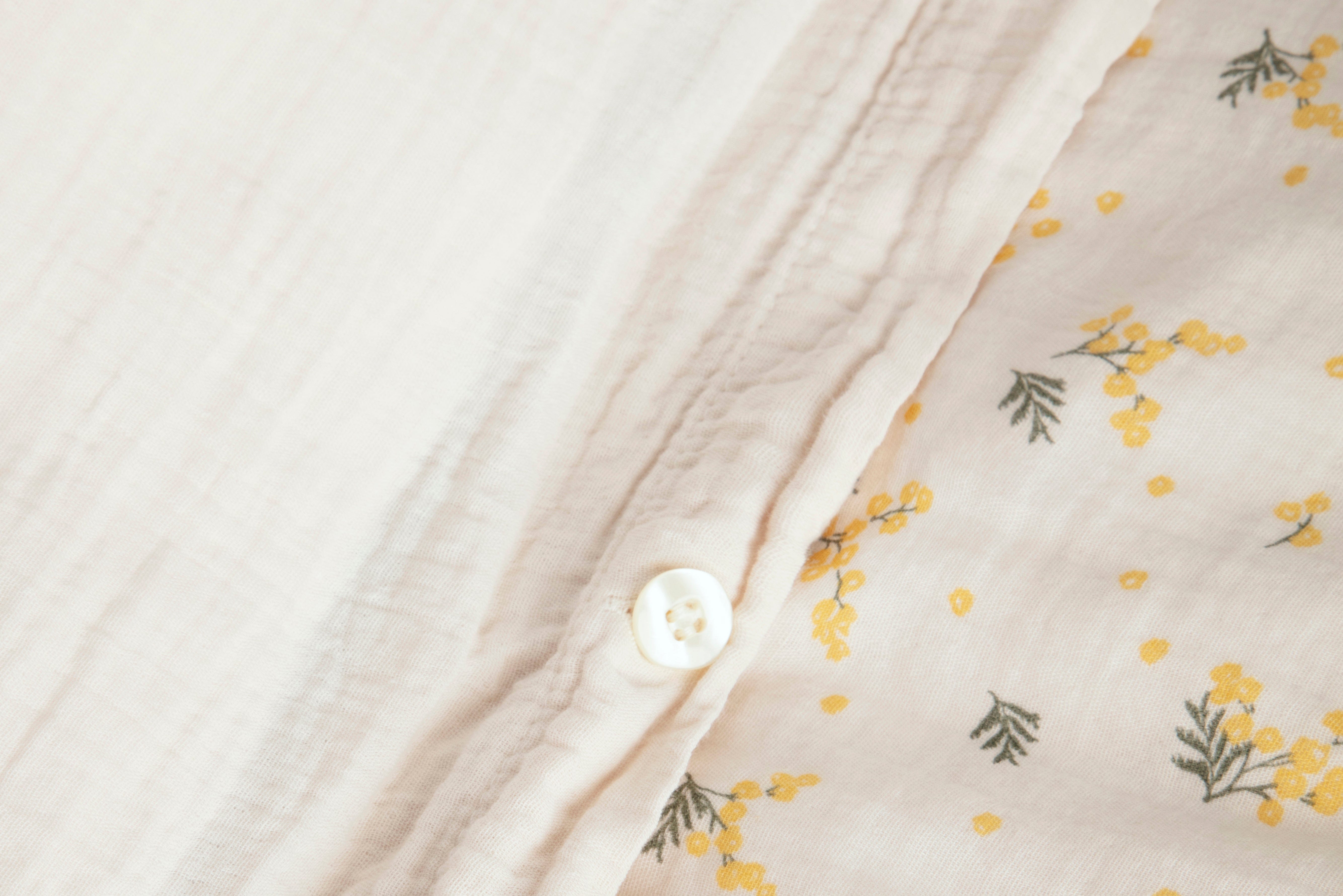 Cotton Muslin Bed Linen "Mimosa