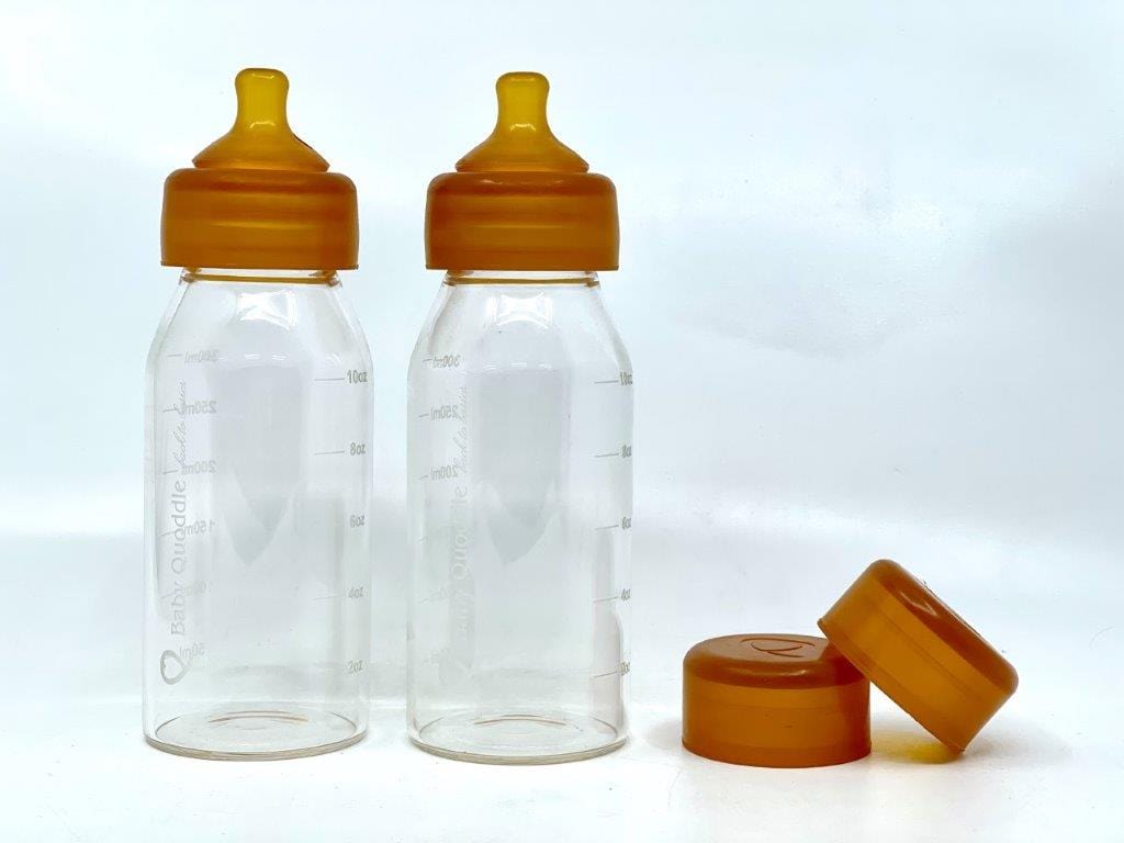 Glass Nursing Bottles  (Pack of 2)